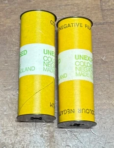 Unexposed color negative 120 Film rolls Lot of 2 - Picture 1 of 5