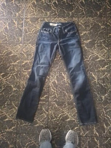 Silberne Damenjeans Größe 28×33 Schnalle. - Bild 1 von 13