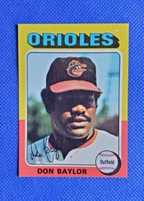 1975 Topps Don Baylor Baltimore Orioles #382
