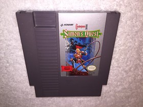 Castlevania II: Simon's Quest (Nintendo NES, 1988) Game Cartridge Excellent!