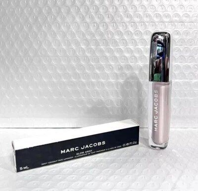 Marc Jacobs Glow Away Dewy Coconut Face Luminizer 10 Moonlit 5ml/0.16 Fl.Oz. NIB - Image 1 of 3