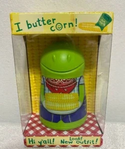 Talisman Designs Butter Boy Butter Keeper & Spreader, Green Boy/Green New - Picture 1 of 2