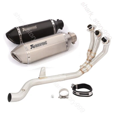 For Triumph Tiger 660 Trident 660 2022-23 Exhaust System Muffler With DB Killer - Image 1 of 4
