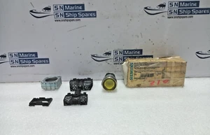 Siemens 3SB3 655-0AA31 Illuminated Yellow Push Button 1NO+1NC 3SB36550AA31 - Picture 1 of 5