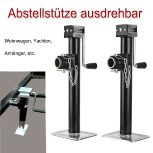 2 x Soporte de almacenamiento giratorio Soporte giratorio 800 kg Pie de apoyo Caravana - Imagen 1 de 13