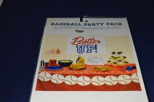 NEW Baseball Party Pack - Batter Up Banner, Poster, Score Card