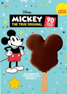 Mickey Mouse Eisbar, Eisdiele Aufkleber 5"x7" - Bild 1 von 3