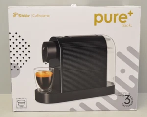 Tchibo Cafissimo Pure plus Kaffeemaschine Kapselmaschine Espresso Schwarz 1250W - Bild 1 von 3