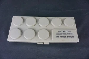 Jacobs 500 Series Rubber Flex Collet set Of 9 ( .100-.200) - (1.000 - 1.062) K - Picture 1 of 11