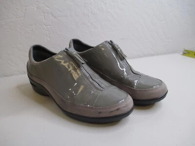 Zapatos impermeables Cole Haan Air Luna para mujer talla 8,5 B charol gris Foto 1 de 4