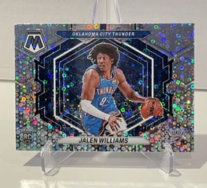 Jalen Williams 2022-23 Mosaic Fast Break Variation Silver Disco #217 RC OKC - Bild 1 von 2