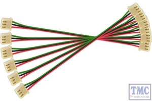 Cables de extensión de interruptor DCD-SE6.100 DCC Concepts Alpha (6 x 100 mm) - Imagen 1 de 1
