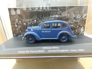 HILLMAN MINX ROYAL AIR FORCE 1944 N°66 Militaire 1/43éme IXO Neuf Boite Origine - Zdjęcie 1 z 7