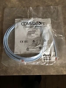 Systimax Solutions Patch Cable XLGS8E 14ft Light Blue -- CPC3312-02F014 -- New - Picture 1 of 12