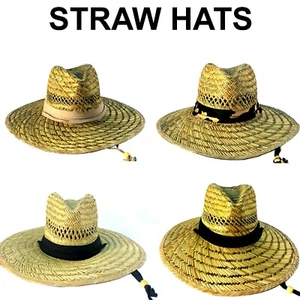 TM388 (Beige, Black, Camouflage & Green) AMFLUGE DPC DORFMAN, Men's Straw Hats - Picture 1 of 14