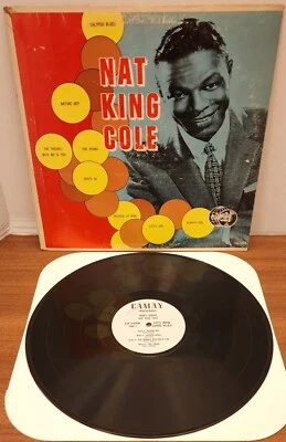 Nat King Cole (self-titled) Vinyl LP Camay Records CA 3004 Mono Compilation - Image 1 of 4