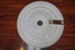 32" Ceiling Medallion White "English Study" by ELK Lighting* BNIB * Chandelier - Picture 1 of 7
