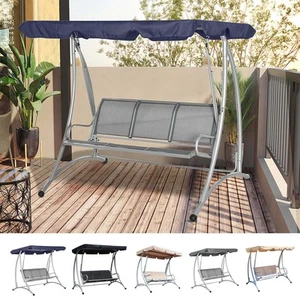 Silla Columpio Outsunny de 3 Plazas para Patio Trasero Balcón - Imagen 1 de 45