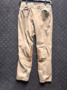 DEPORTISTAS A MEDIDA Damas *CALZONCILLOS *Talla 26 Beige Hecho en EE. UU. Estilo en muy buena condición # 1985 - Imagen 1 de 4