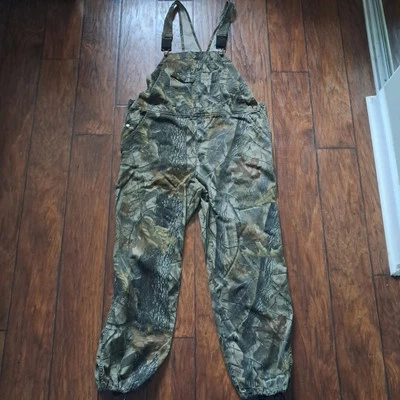 Outfitters Ridge Realtree Hardwoods Camouflage Overalls Men's XL (46-48) - Image 1 of 4