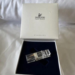 swarovski crystal figurines Memories Paper Clothes Pin In Original Box - Picture 1 of 13