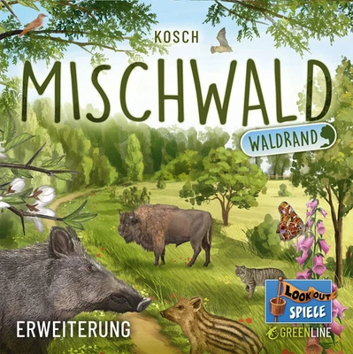 Mischwald Waldrand Erweiterung Brettspiel Lookout Spiele Kartenspiel Wald NEU - Bild 1 von 3