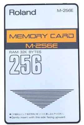 Roland M-256E Memory RAM Card für D50 D70 R8 U20 JD800 JD990 JV 2080 JV1080 ✅ - Bild 1 von 4