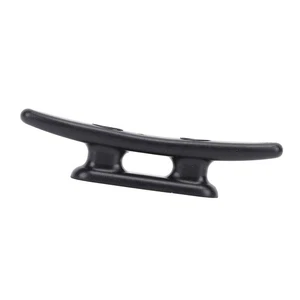 ༝76mm Boat Cleat Black Nylon Strong Tensile Strength Dock Cleat For Marine Deck - Picture 1 of 22
