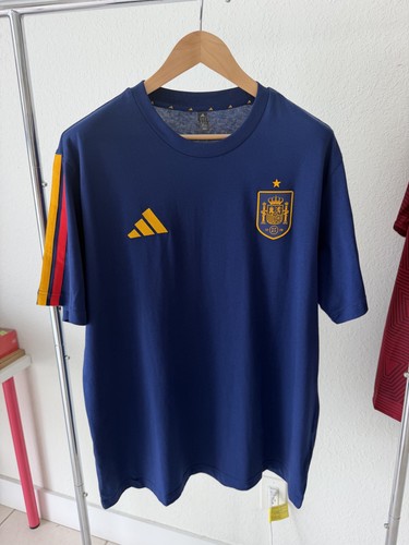 Adidas World Cup Football 2026 Soccer Polo Shirt Men Blue XSMALL