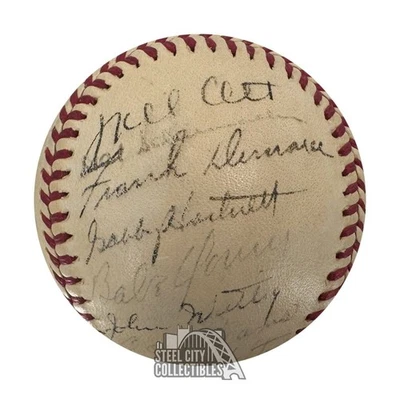 1941 New York Giants Autographed Official Spalding NL Baseball - PSA/DNA LOA - Image 1 of 4