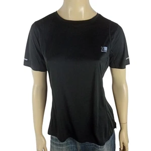 KARRIMOR Run ladies sz UK 14 top black activewear outdoor sport exercise tshirt - Bild 1 von 10