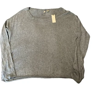 Maglione Anthropologie Moth grigio chiaro nuovo con etichetta Large - Foto 1 di 5
