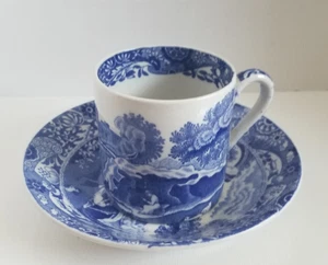 Spode Italian Demitasse and saucer ( dish ). Vintage. - Picture 1 of 10