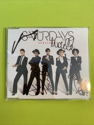 The Saturdays - Gentleman (CD, 2013) 2 TRK SIGNED Single *ULTRA RARE* -NEW- Foto 1 de 4