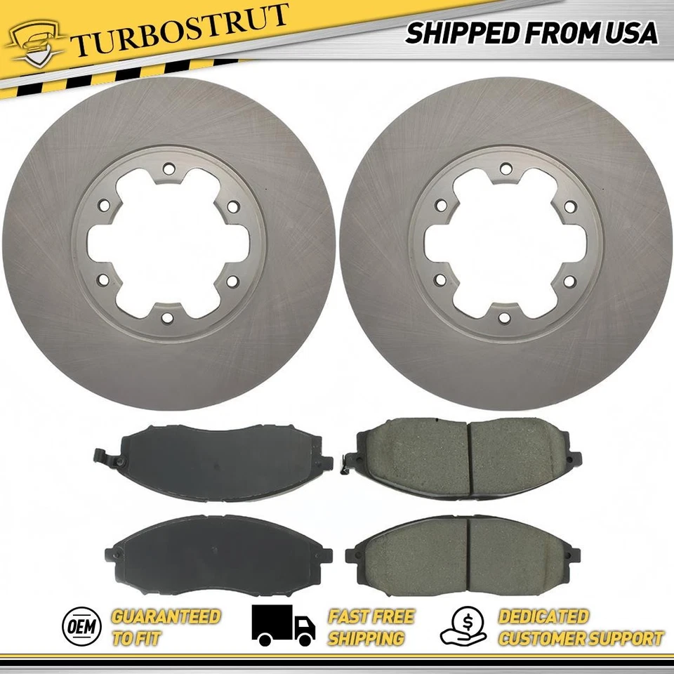 Kit de pastillas de freno delanteras OE para Nissan Xterra 2000-2004 2,4 L Foto 1 de 1