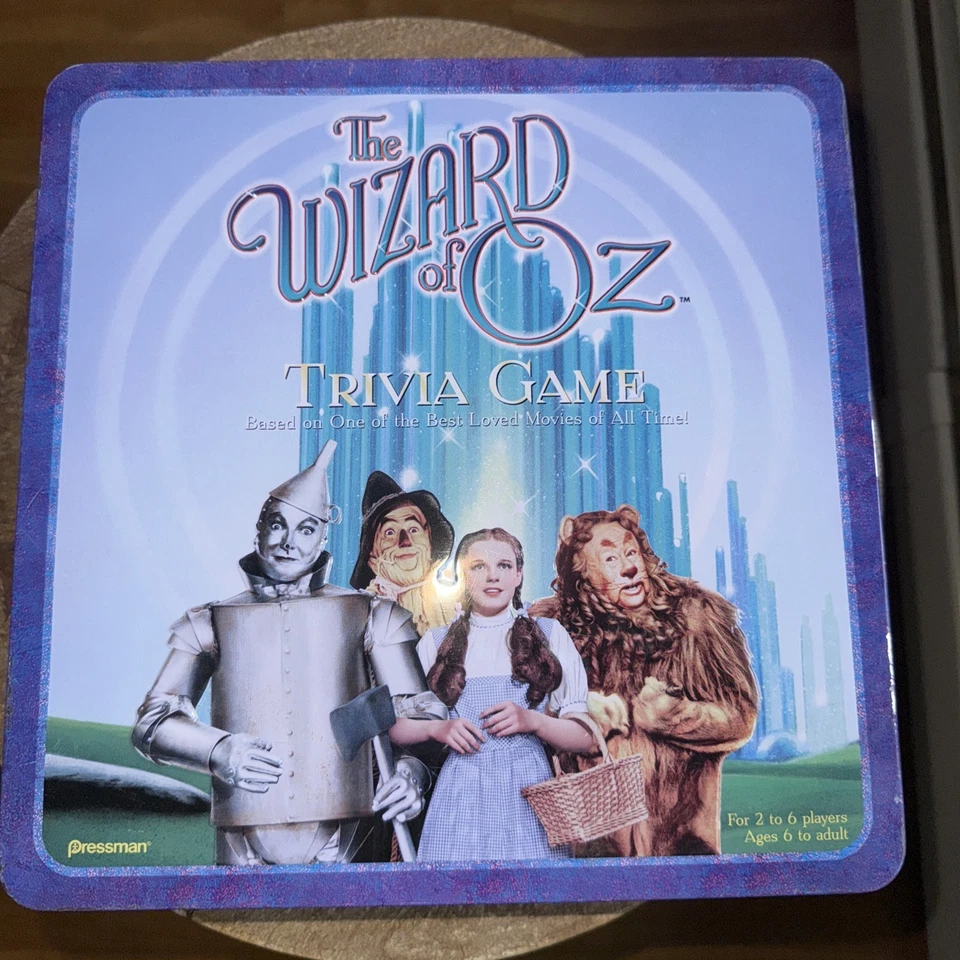 Vintage The Wizard of Oz Board Game in Collectors Tin - 1999 Ed - Complete! - Image 1 of 4