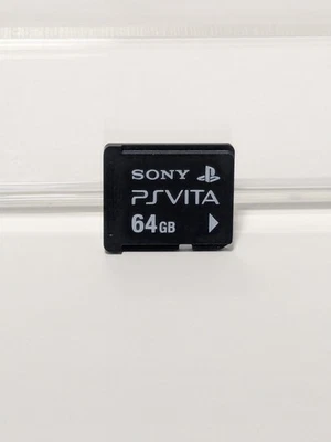 Sony PCHZ641J Scheda di Memoria 64GB - Nero Dati Puliti Testato Funziona OEM ✅✅✅✅ - Immagine 1 di 2