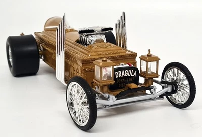 Autoworld 1/18 Munsters TV Show Dragula George Barris Diecast Model Car - Image 1 of 4