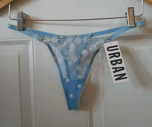 OUT FROM UNDER URBAN OUTFITTERS LACE DAISY THONG PANTY, SIZE S - Picture 1 of 2