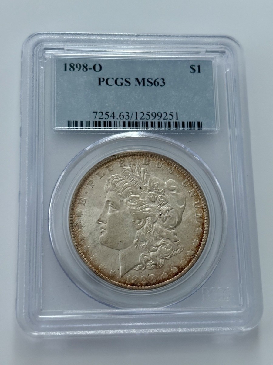 1902年 O モルガン銀貨 PCGS MS 64 #1347 1878年「S」モーガン銀貨 $1 PCGS