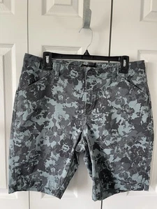 Lee Damen 16 Bermuda Shorts geblümt Stretch Regular Mid Rise - Bild 1 von 4