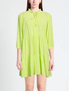 Honorine 375 $ Baumwollkleid in Limette, XS - Bild 1 von 5