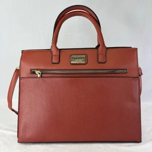 Vera Wang Red Tote Handbag - Picture 1 of 15