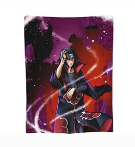 Itachi Decken Super Soft Flanell Anime Überwurf Decke 130 cm x 150 cm (50 x... - Bild 1 von 7