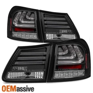 Fits 06-11 Lexus GS300 GS350 GS430 GS450h Replacement Black LED Tail Lights Pair - Picture 1 of 7