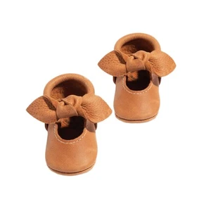Soft Sole Knotted Bow Moccasins Zion Size 2 - Picture 1 of 6