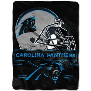 Carolina Panthers NFL 60" x 80" Coperta di Peluche, Morbida e Calda - Foto 1 di 5