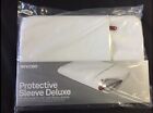 Incase Protective Sleeve Deluxe For MacBook Pro 15 Or iPad Pro.  White/Cranberry