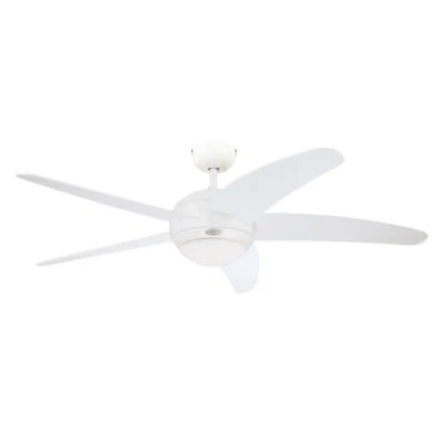 Ceiling fan with light and remote control WESTINGHOUSE BENDAN White 132 cm 52" - Image 1 of 4