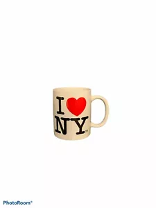 I Love NY Becher - weiße Keramik 11 Unzen I Love NY Tassen aus New York City. - Bild 1 von 2
